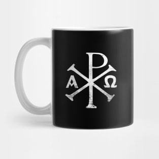 chi-rho alpha omega Mug